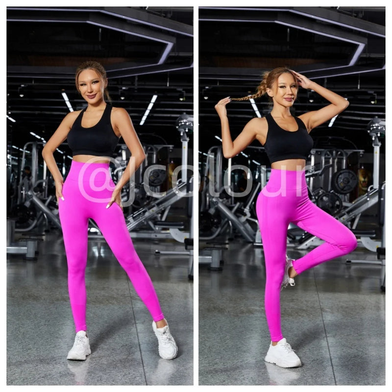 Calça de ginástica feminina pantalong legging