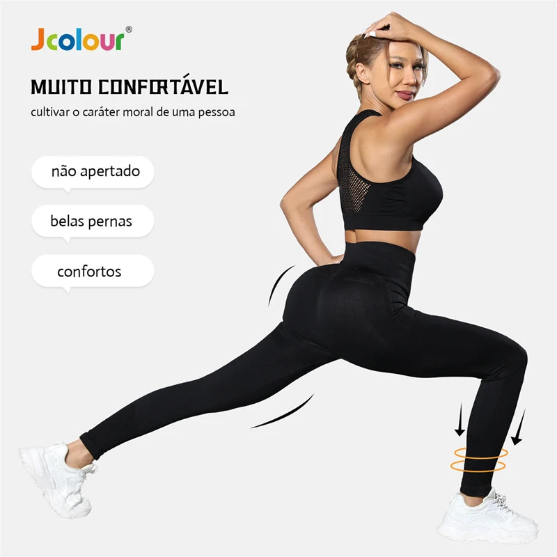 Calça de ginástica feminina pantalong legging