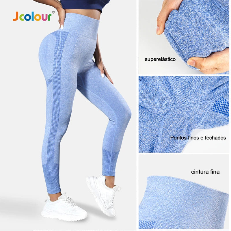 Calça de ginástica feminina pantalong legging