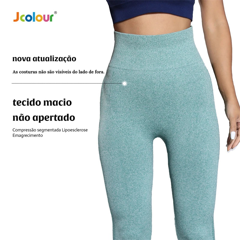 Calça de ginástica feminina pantalong legging