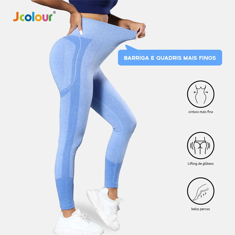 Calça de ginástica feminina pantalong legging