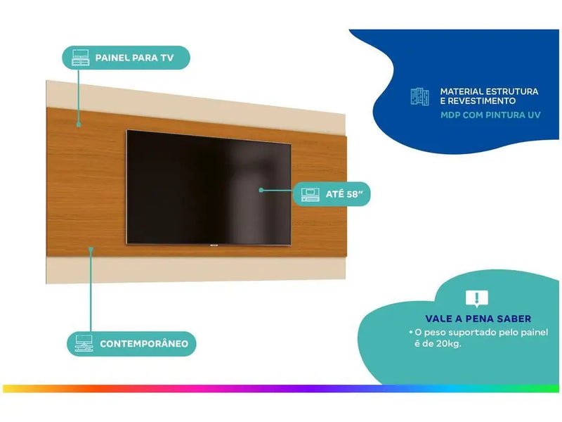 Painel para TV até 58